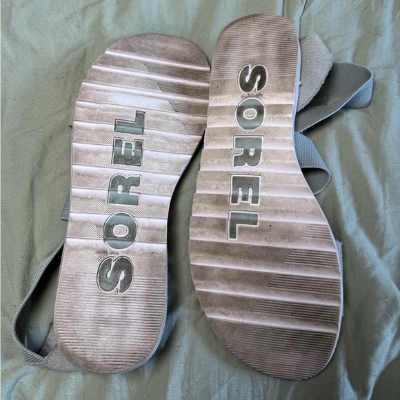 Sorel Ella gladiator blue sandals women’s size 8 - Picture 4 of 4